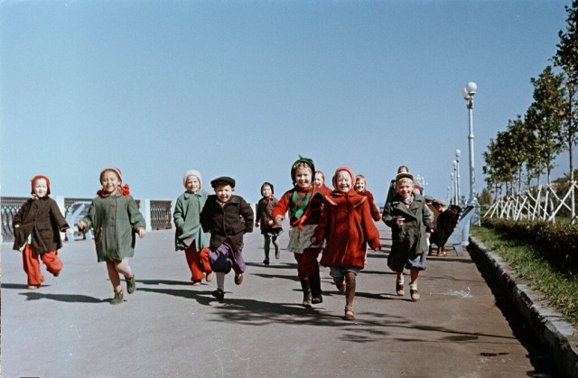 Дети 1940-1950-х на снимках Семёна Фридлянда