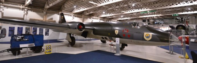 Место штурмана на Canberra PR.9