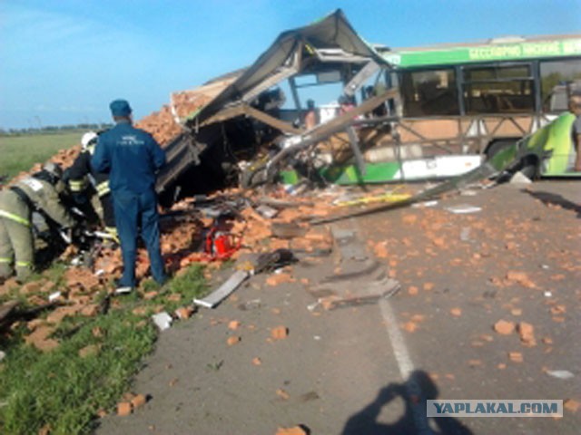 Авария с большим количеством жертв в Омске
