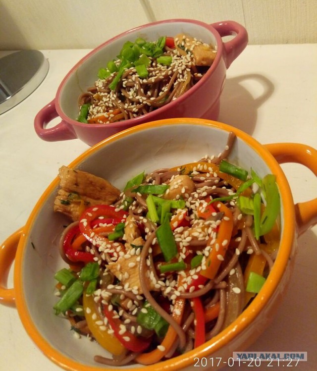 Куриные грудки по-китайски. Вок.