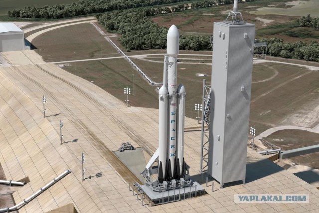 SpaceX закончила тестирование самой тяжёлой ракеты в мире