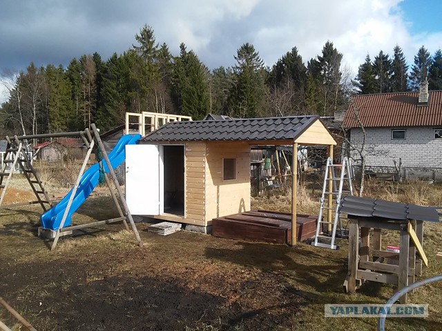Детский домик, исполнение мечты детства