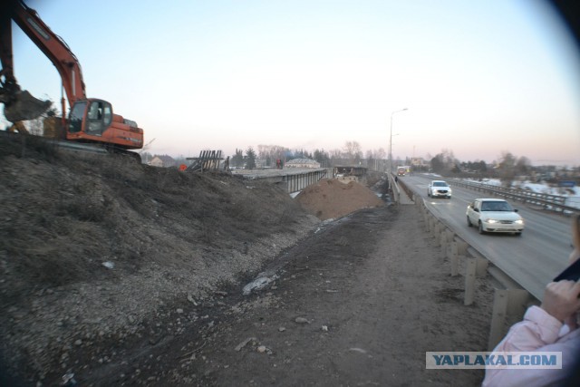 Обрушился мост в Архангельской области