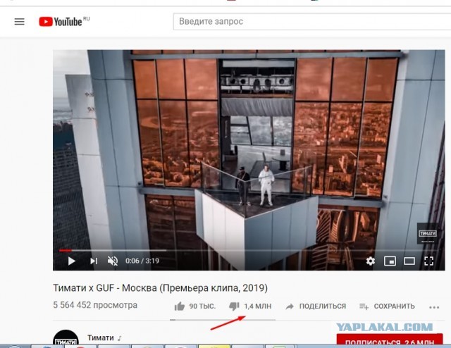Гуф по поводу клипа с Тимати