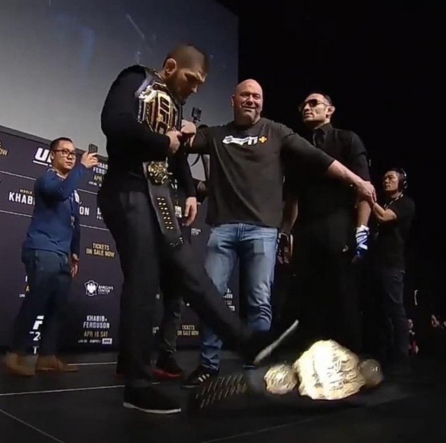 Хабиб vs Тони - первая встреча перед UFC 249