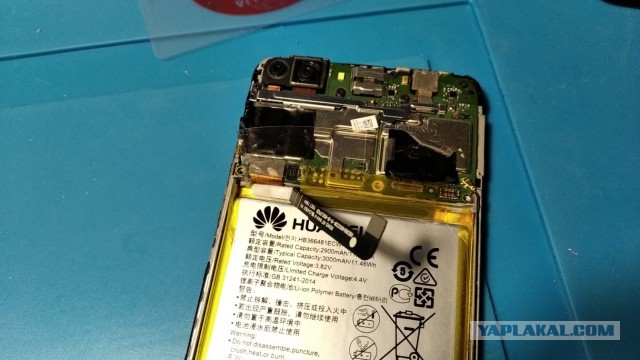 Замена модуля экрана Huawei P smart