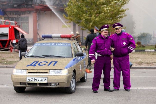 Фотожаба: суровые будни ГИБДД