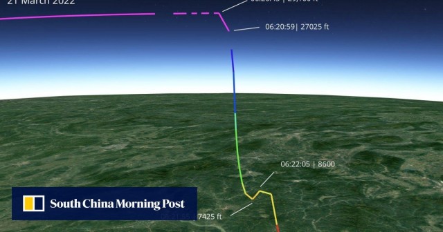 ⚡️Пассажирский Boeing 737 авиакомпании China Eastern потерпел крушение на юге Китая, информации о погибших нет
