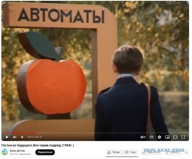 Фильму "Гостья из будущего" 40 лет
