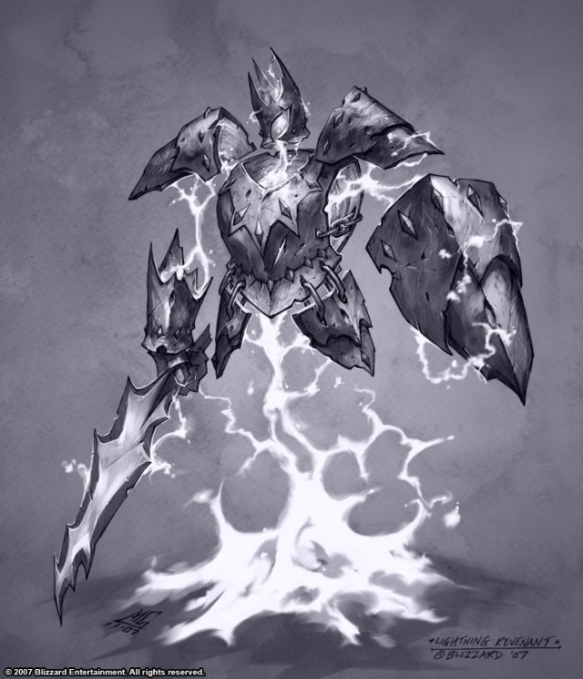 Работы художников Blizzard