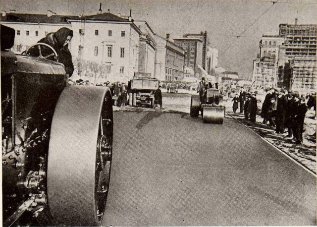 Как строили гостиницу "Москва" (1933-1937)