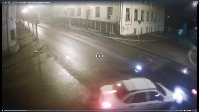 ДТП в Серпухове. Очень эмоциональная авария...