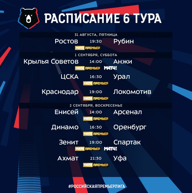 РПЛ 2018-2019(часть II)