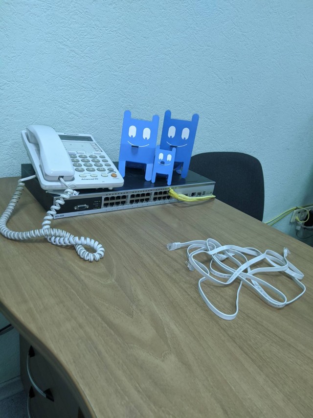 У кого что на работе стоит?