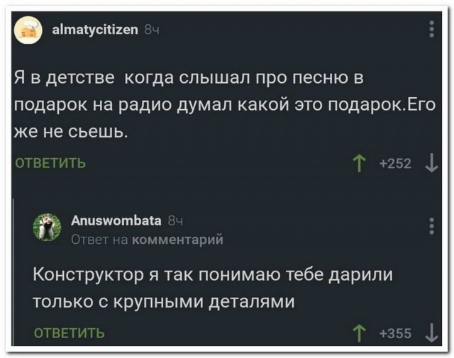 Забавные комментарии из социальных сетей (14.12.20)