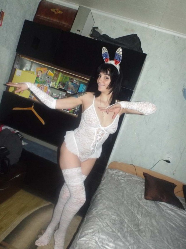 Девушки в чулках