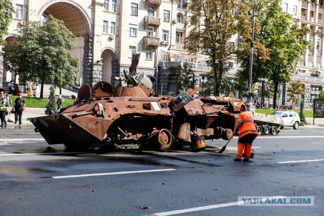 Выставка трофейной техники и оружия ВСУ в парке "Патриот"