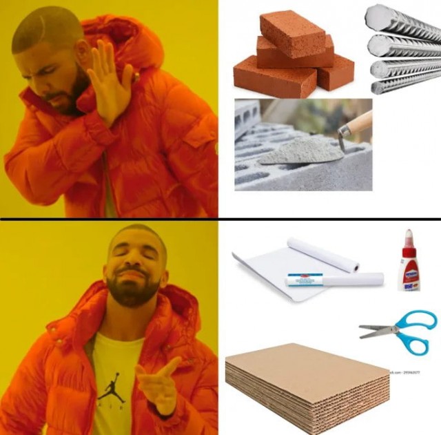 О, подмел под домиком!