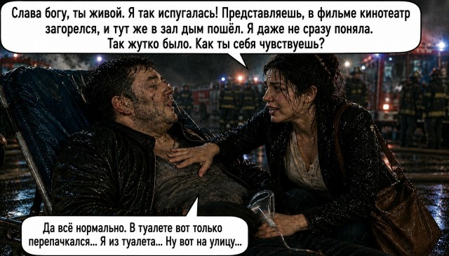 Дырявые носки - на первое свидание (комикс)