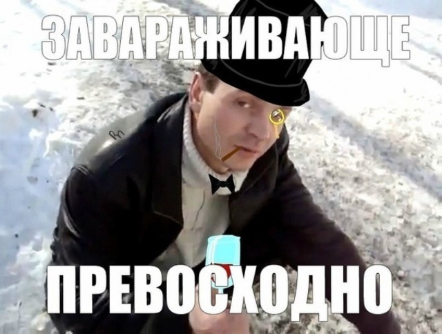 Русский жлоб бьет другого жлоба
