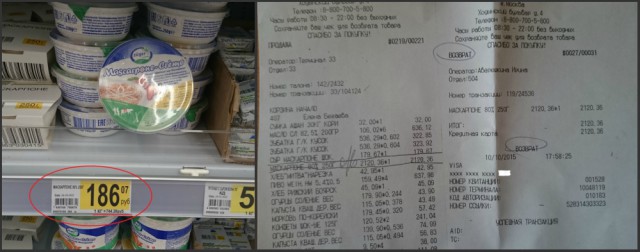 Магнит, ценники и цены