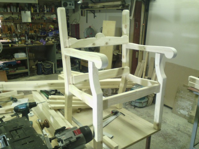 Садовая скамейка. Дебют