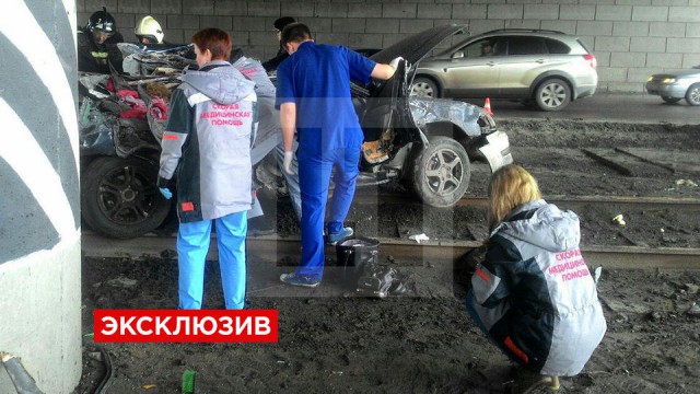 Жуткое дтп в Омске, 4 погибших (18+)