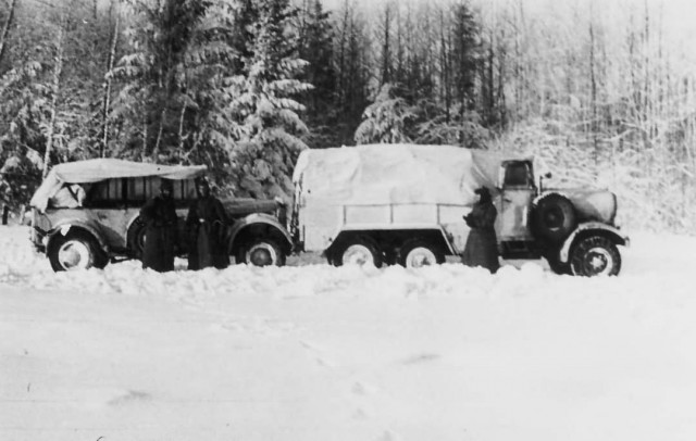 Фронтовой грузовик вермахта Einheitsdiesel