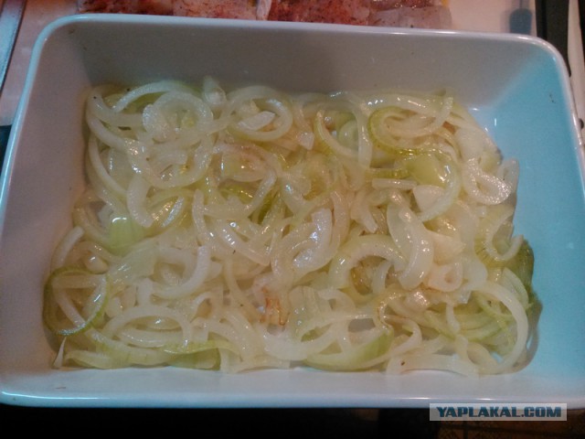 Как я жарила голубого...