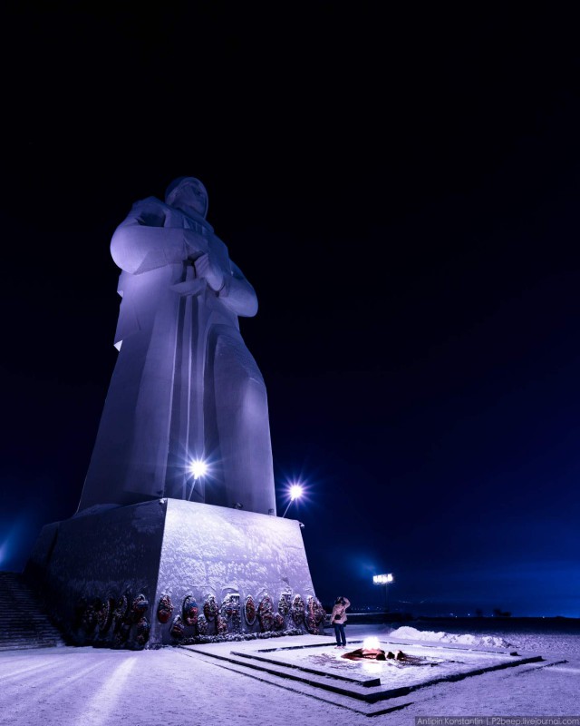 Полярная ночь. Мурманск