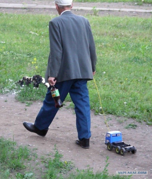 Фотожаба: Мужик и мешок