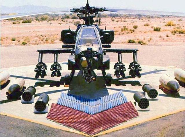 Боевой вертолёт АН-64 Apache