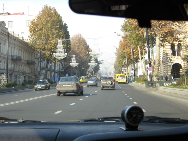 Москва - Баку - Тбилиси - Баку - Москва.