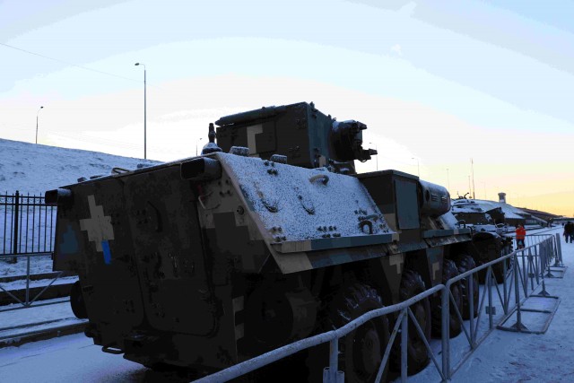 Выставка украинской техники в городе на Неве