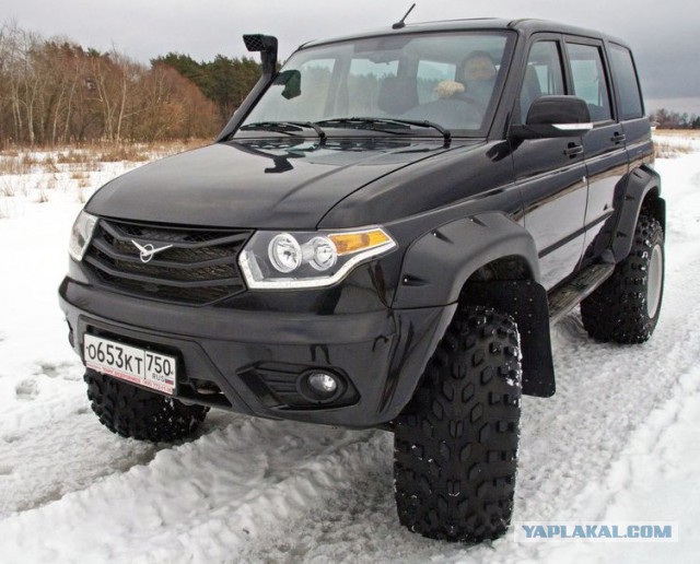 UAZ Patriot с турбодизелем Cummins ISF 2.8... 175 л.c / 520 Нм! Валит!