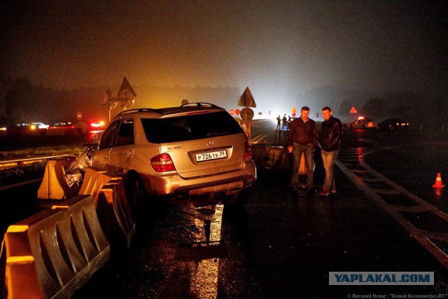 Микроавтобус попал в ДТП в Калининградской области, 7 человек погибло