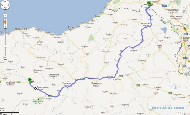 Путешествие Геленджик-Турция