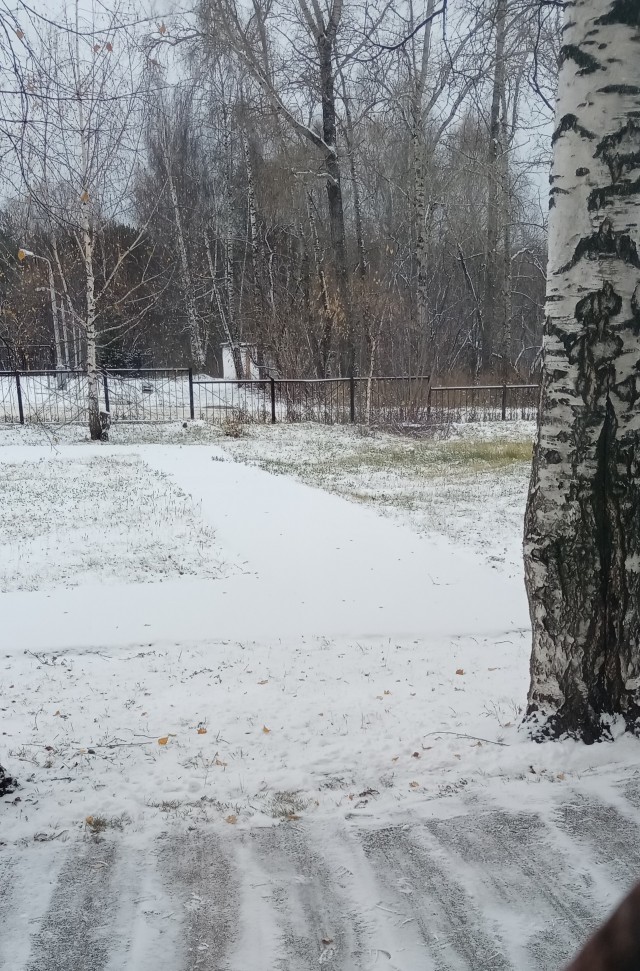 Зима подкралась незаметно