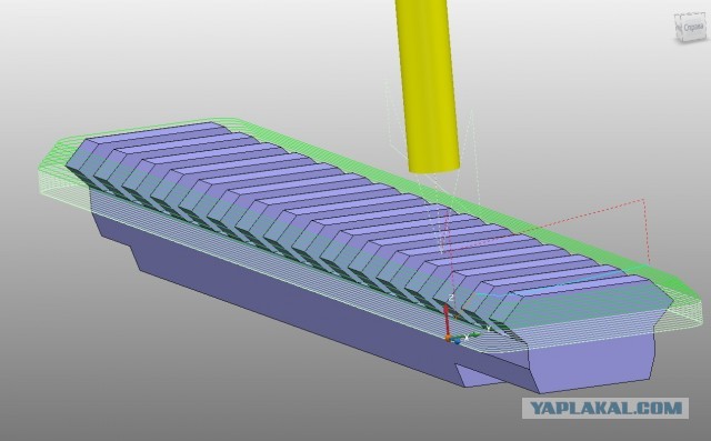 Немного фрезеровки на ЧПУ