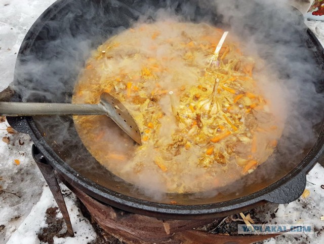 Блюда для казана, на природе и свежем воздухе
