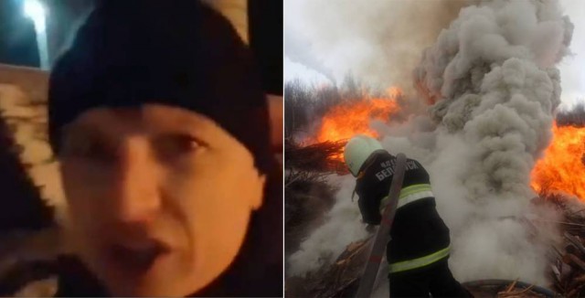«Иди гуляй, сынок». Гомельчане просят наказать блогера за хамство в отношении спасателя на пожаре.