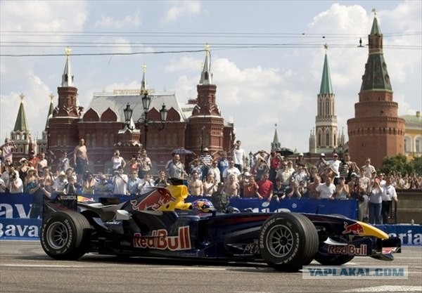 Автошоу Moscow City Racing с участием «Формулы-1»