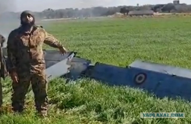 Бородатые сбили турецкий беспилотник Anka-S