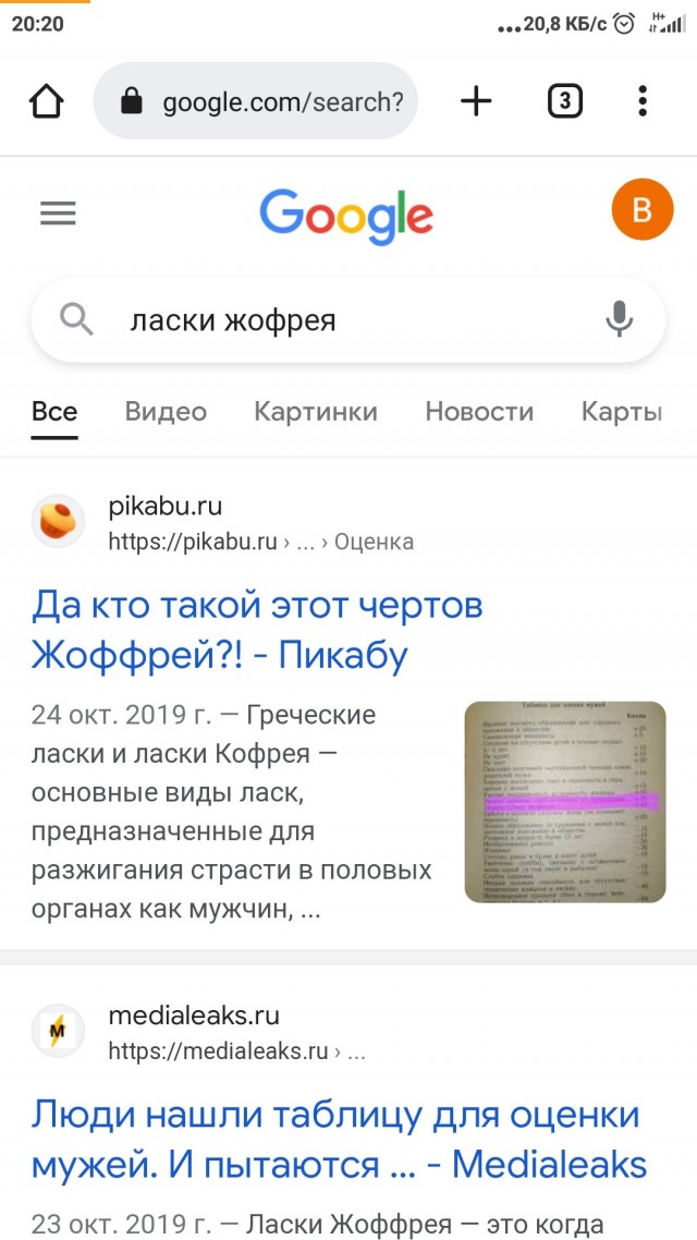 "Таблица оценки мужей" - да кто такой этот чертов Жоффрей?!