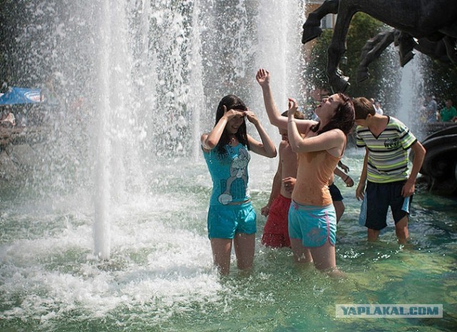 Жара в Москве бьет рекорды