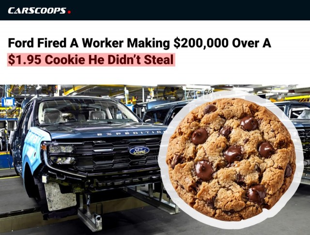 Из Ford уволили сотрудника с з/п ₽1,3 млн в месяц за 'кражу' печенья за ₽150
