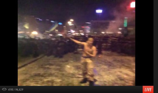 Беркут пошел на штурм