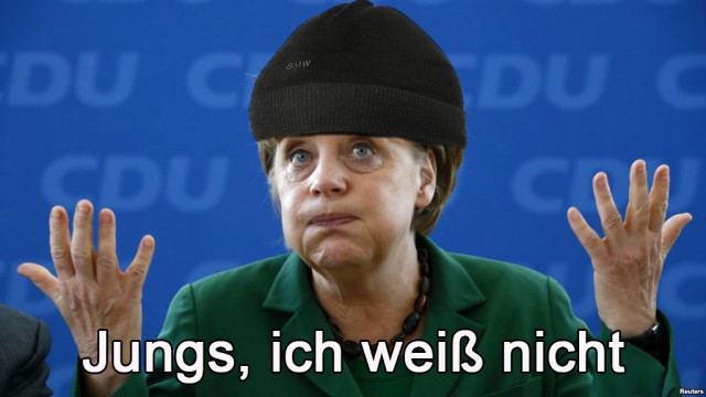 Скандал в Бундестаге.