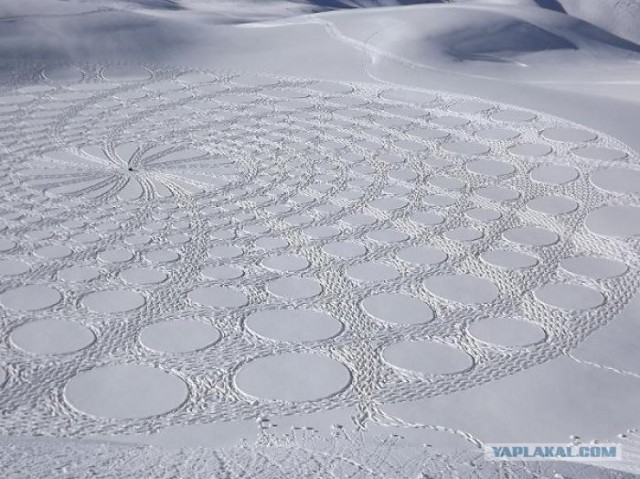 Снежные рисунки