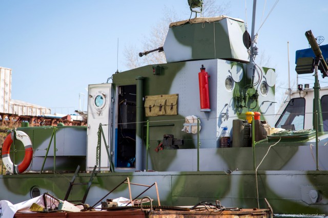 Тольятти: строительство копии бронекатера БК-73